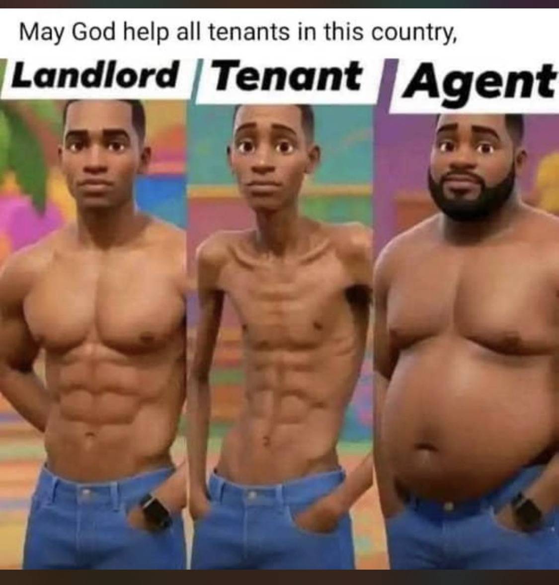 This is the reality of most Tenants in Lagos State.
God please help your children. Landlords and Age...