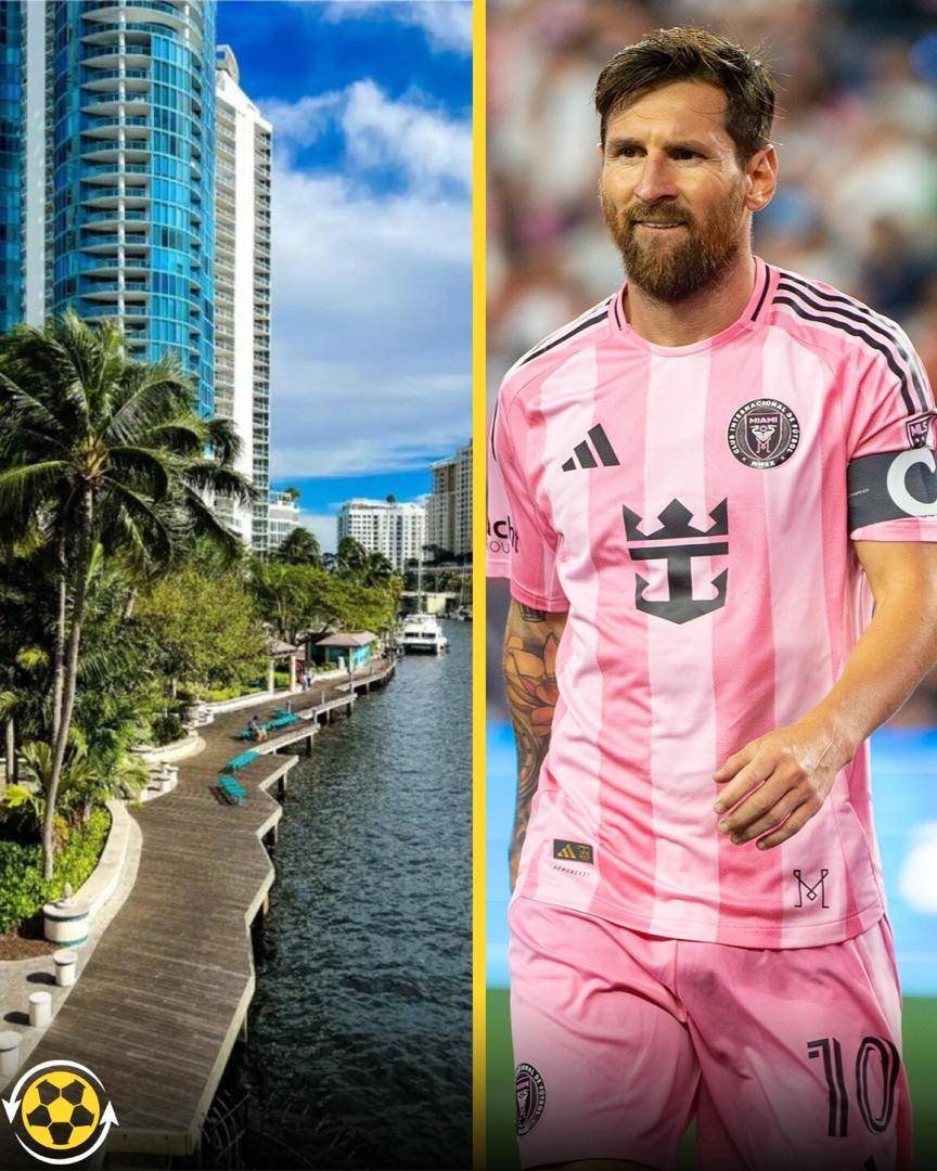 🚨 🗣️Florida real estate agent Kathia Molina on how Lionel Messi has changed the lives of residents...