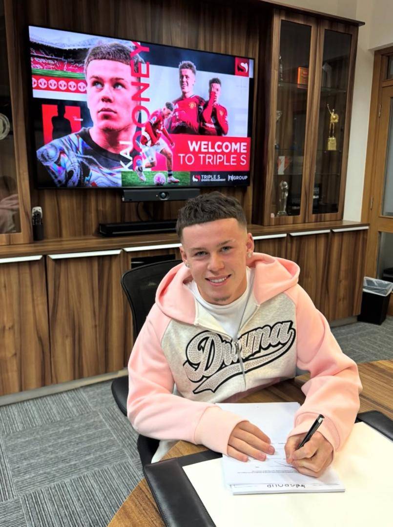 🚨 Kai Rooney has signed with Triple S Sports agency. Also Harry Maguire and Shea Lacey’s agency. ❤️...