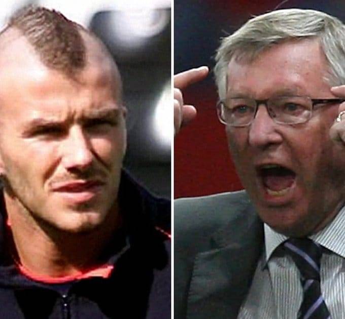 ๐ฃ David Beckham: "One day, when I was at Manchester United, I got a mohawk. I knew Sir Alex Ferguson...