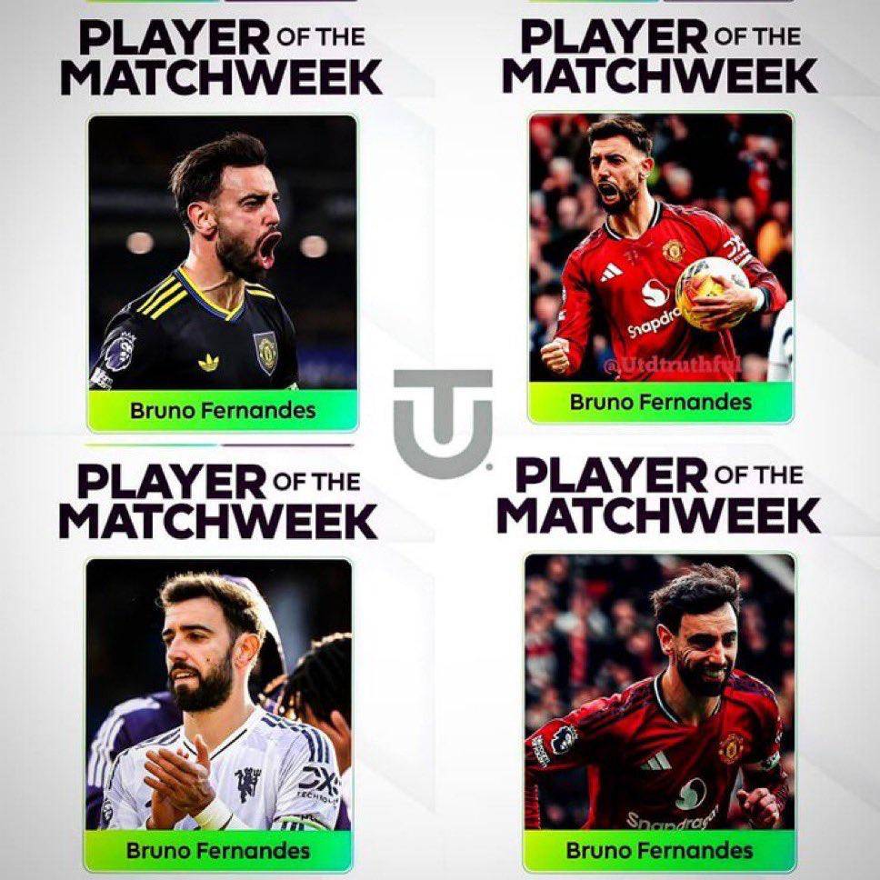 🚨🤯| Bruno Fernandes with a total of 38,784 votes, is the player who received the MOST votes on a m...