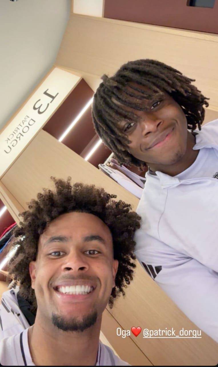 🚨 📲 Joshua Zirkzee via instagram!

“Oga❤️ @PatrickDorgu13”