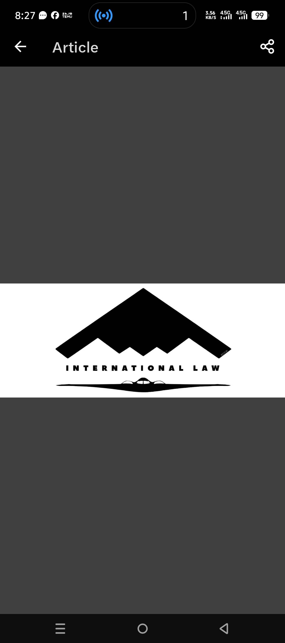 International Law Is Not Law, It Is a Vocabulary of Power