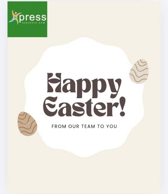 Happy Easter Super Educators! ✝️✨
May this beautiful day fill your hearts with peace, joy, and rene...