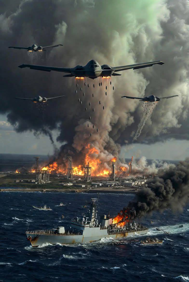 scaring photos from US vs Iran