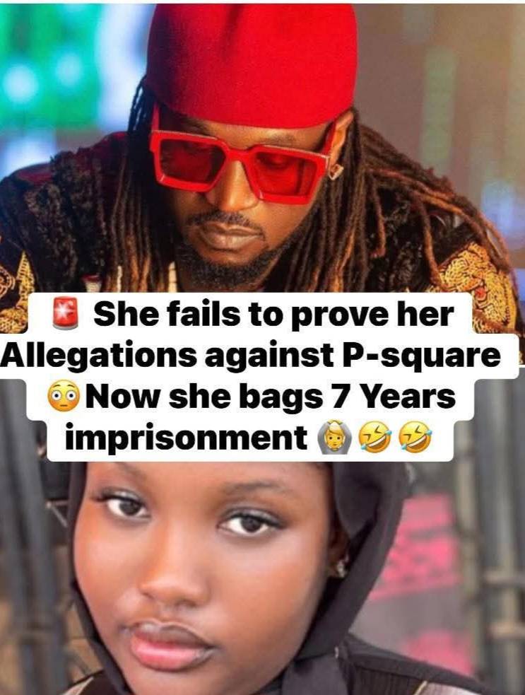 Breaking ๐จ
ChubbieDivah, the woman who falsely accused Nigerian singer Rudeboy of P-Square of rape...