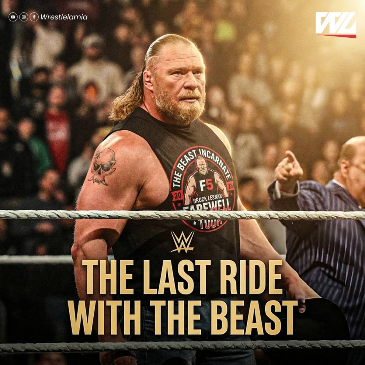 We saw John Cena’s farewell tour.
We saw AJ Styles’ farewell and didn’t even realize it.
Now with Br...