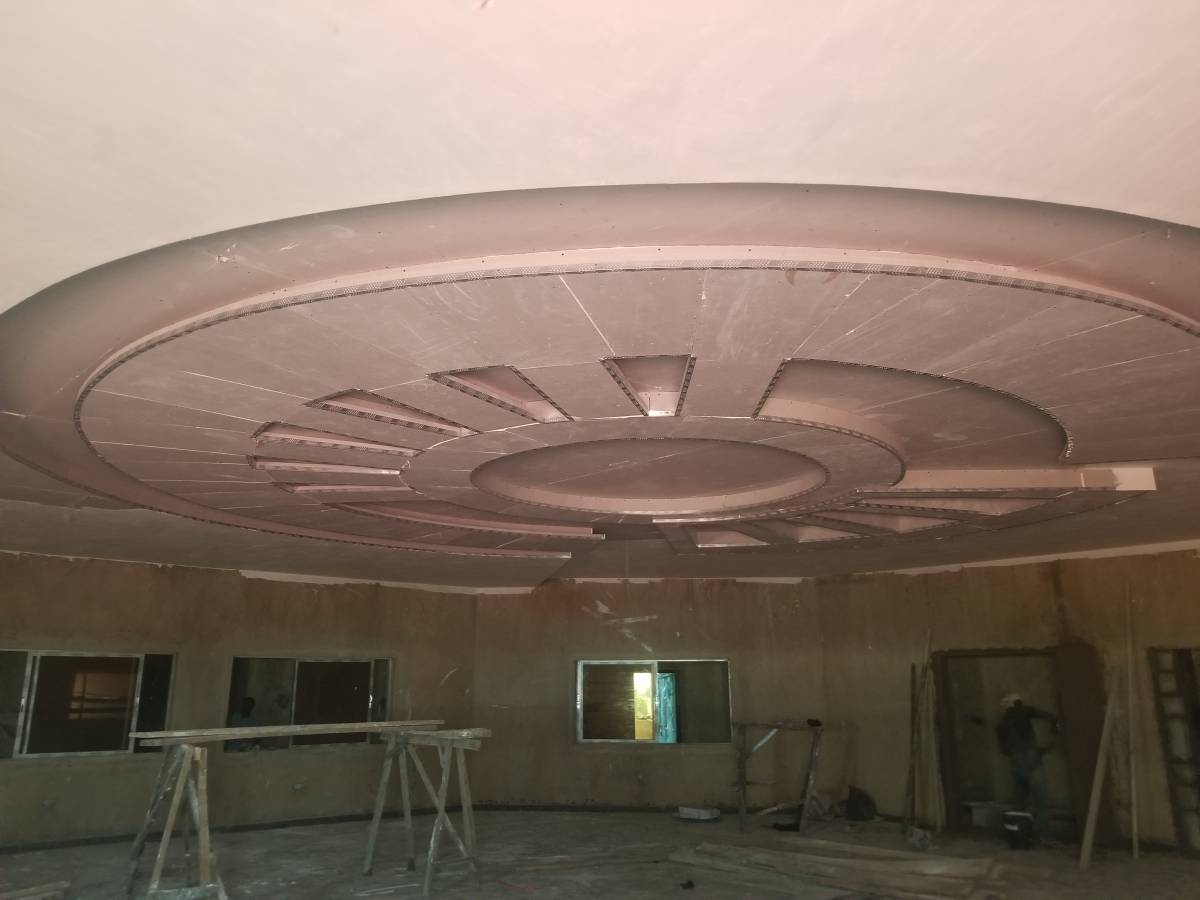 Contact joegypsum board installation experts for all your design, tv console, wall and pop ceiling d...