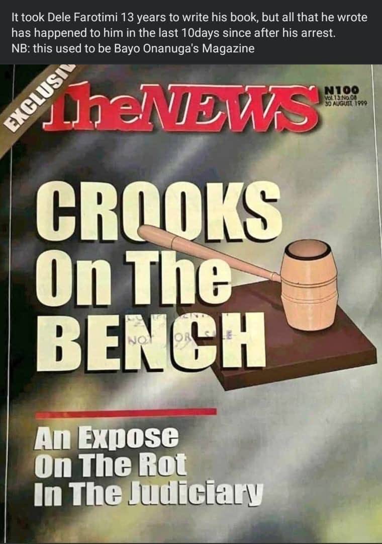 This is the real situation of the Nigeria judiciary today