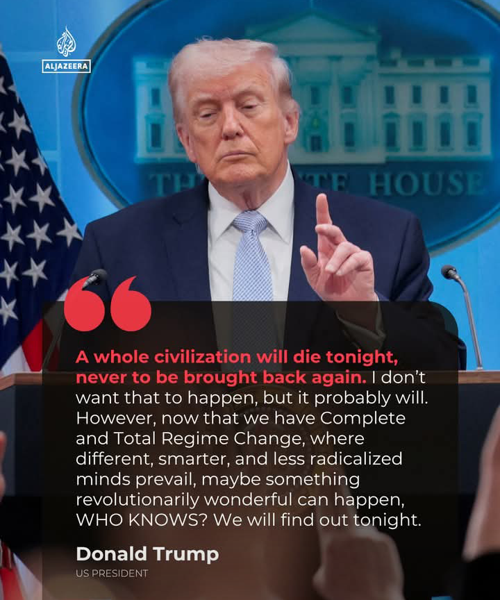 TUESDAY, 8PM EST, IS 12:00AM GMT.
AT THIS MOMENT I FEEL FOR THE INNOCENT IRANIANS.
IRANIAN LEADERS...