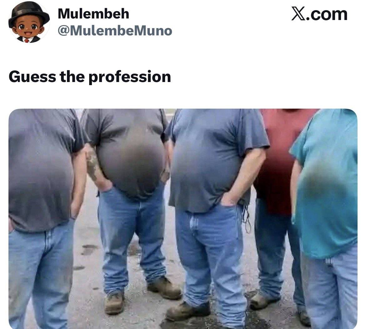Can you guess the profession?๐๐