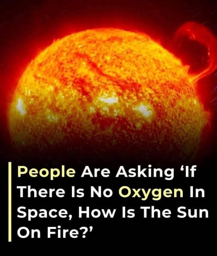 How Is The Sun On Fire?🤔