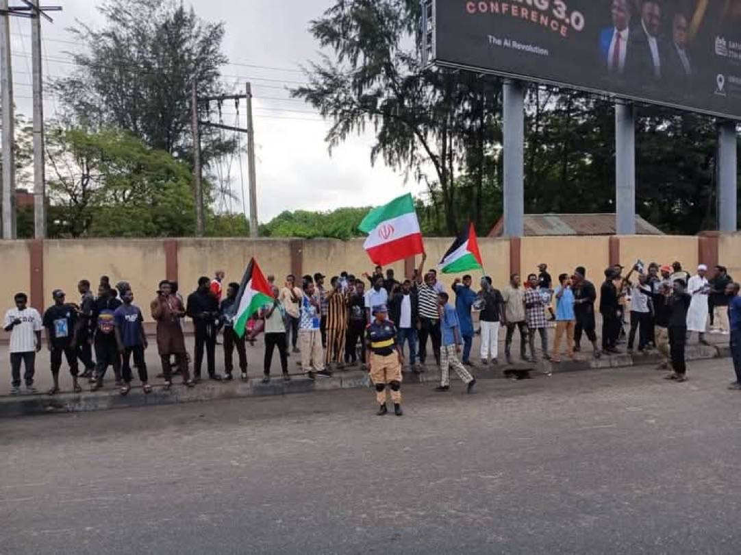 Khanemei: Protest rocks Lagos over Iran’s supreme leader’s death!