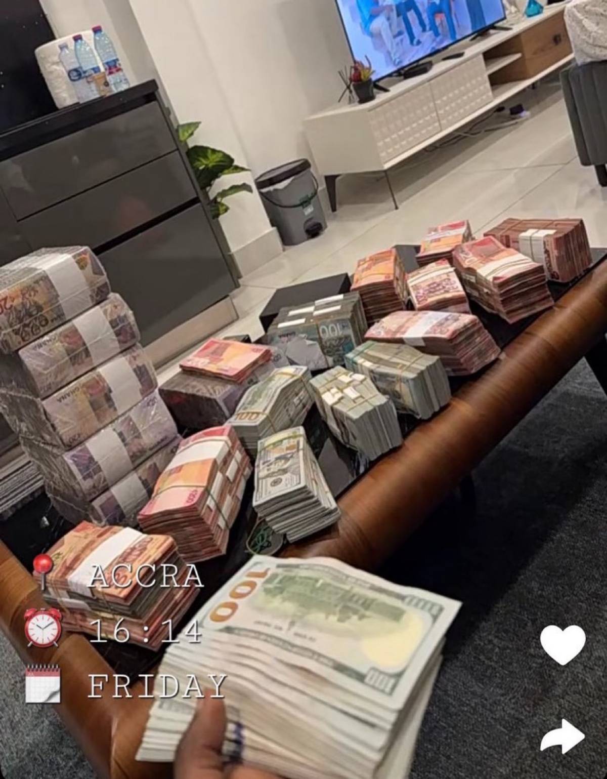 What kind of business brings this amount of money weekly??