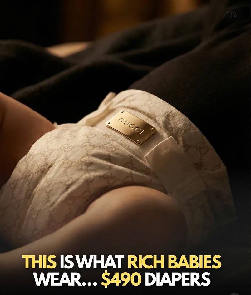 Gucci pampers is ₦700K for one pack. 😳