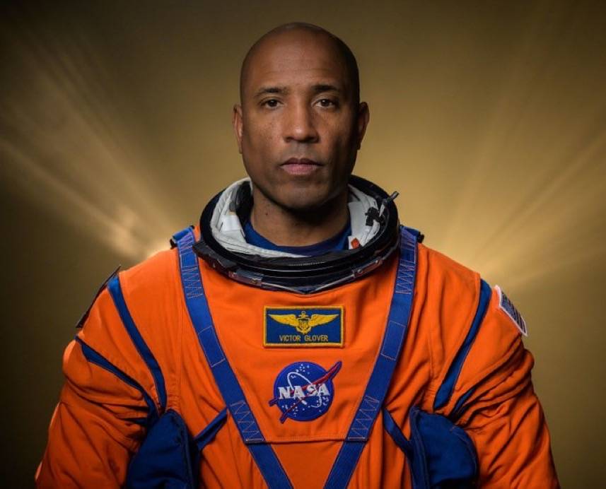 Victor Glover's gonna be the first Black person to reach the moon. They say he's one of NASA's best...