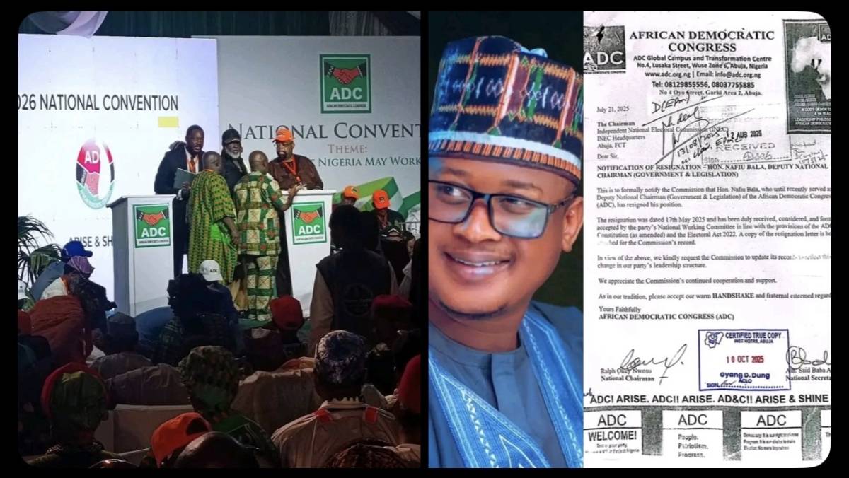 Happening Now: ADC Expels Nafiu Bala, Leke Abejide at convention
Leke Abejide, member of the house...