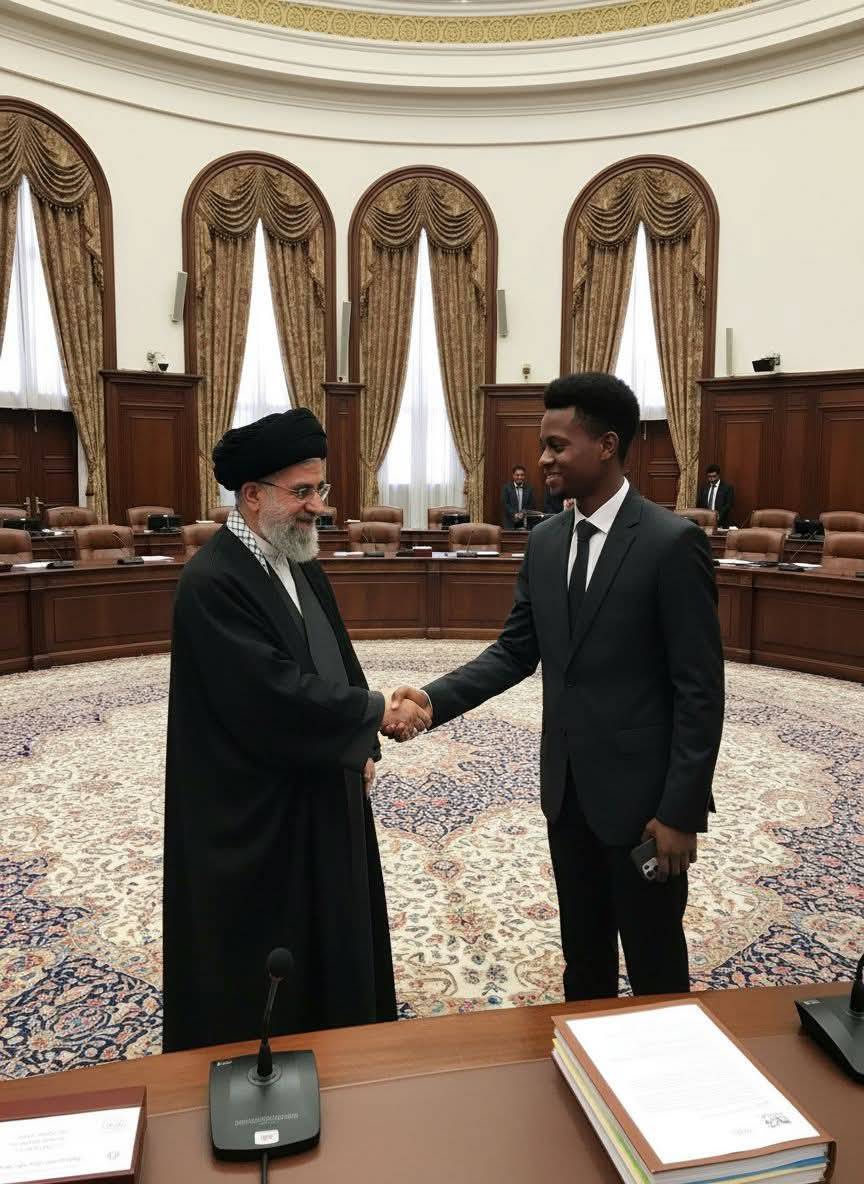 It was my pleasure meeting with Iran supreme leader, Late khamanei before his demise.