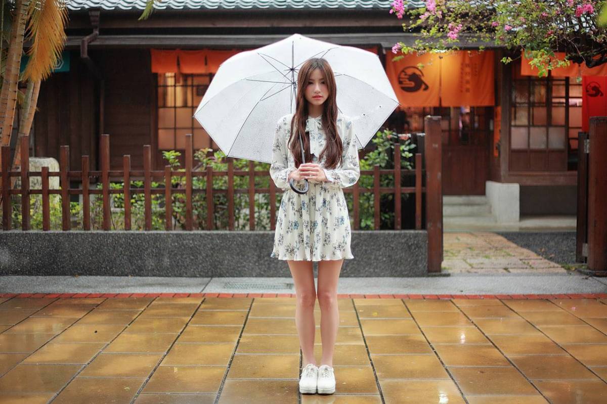 In Japan, there are special umbrella stands on the streets, for when it starts raining. After the ra...
