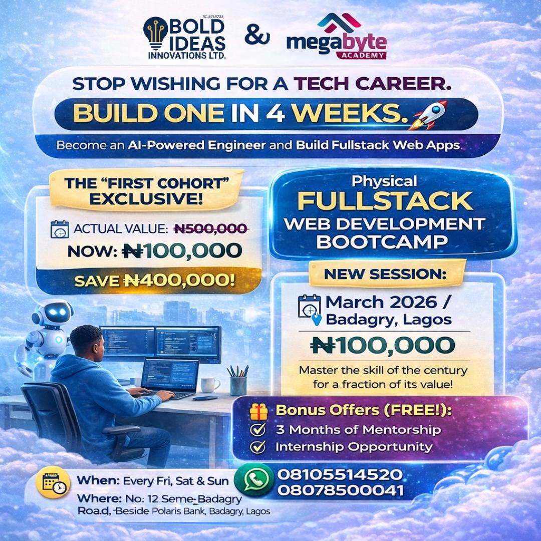 Stop Wishing for a Tech Career. Build One in 4 Weeks. 🚀
The world doesn’t just need web developers...