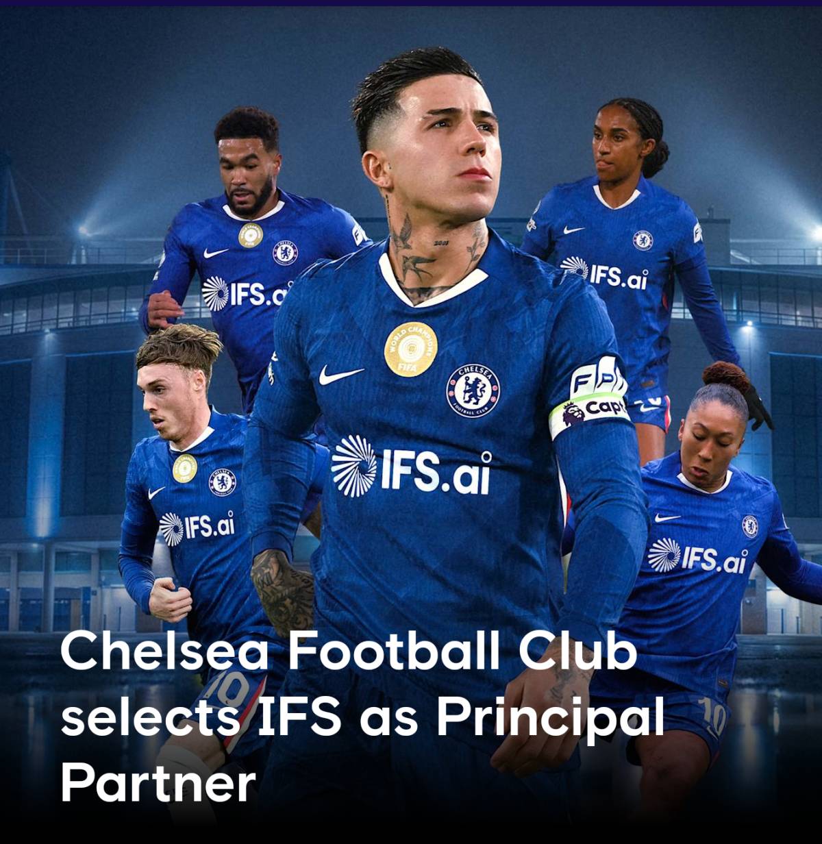 Chelsea Football Club today announces a multi-year global partnership with IFS.
IFS, the world's le...