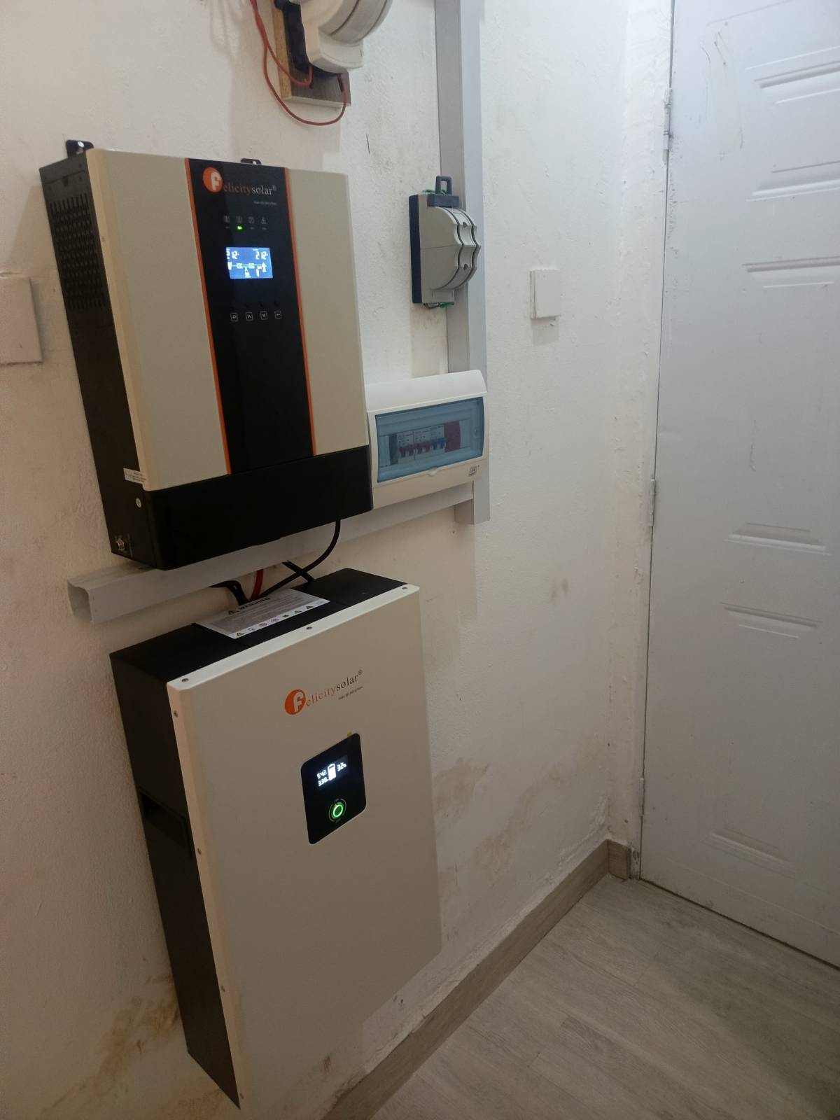 Call us, we'd deliver a solar system that will suit your budget.
This client is happy!