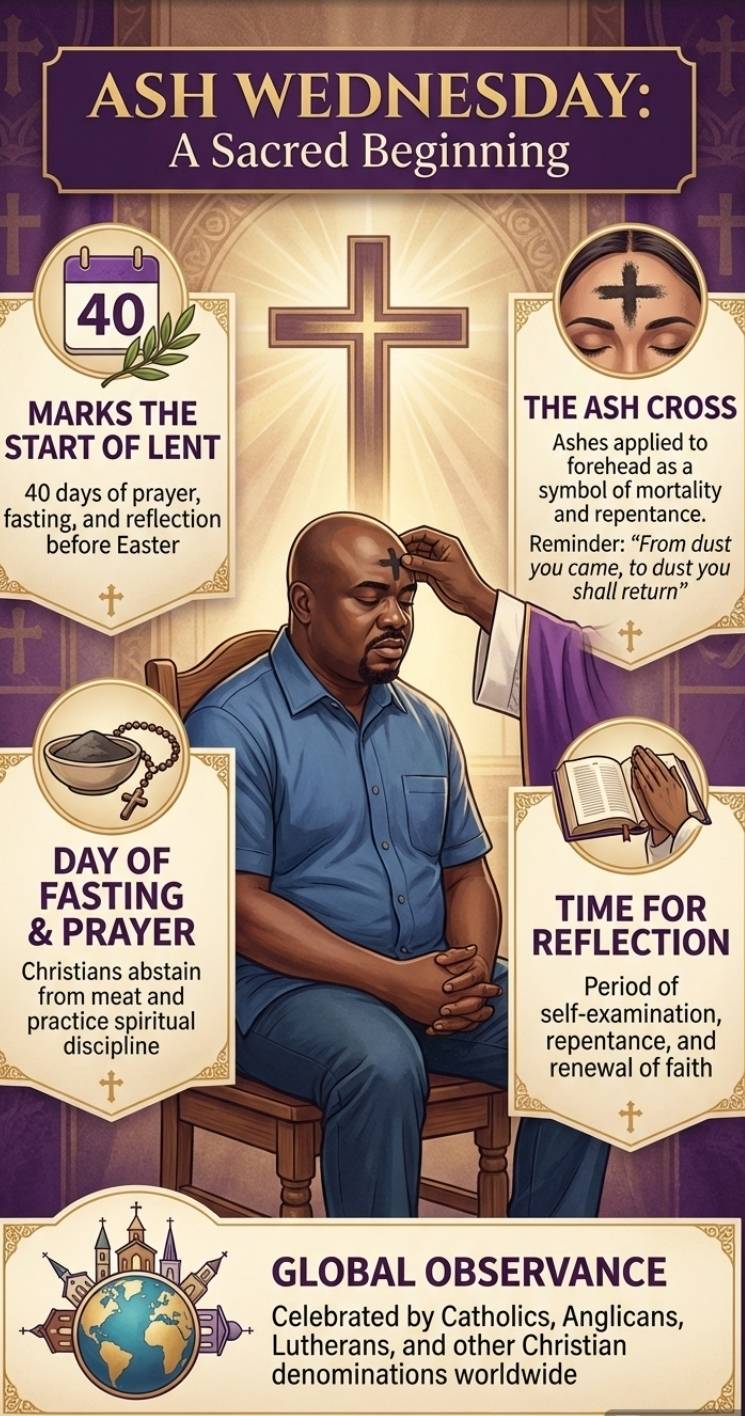 May this sacred season bring us peace, abundance, safety, good health and love.
Happy Ash Wednesda...