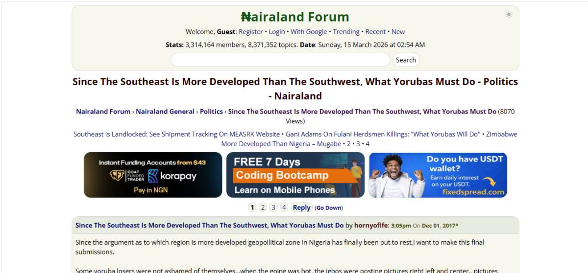 Since the argument as to which region is more developed geopoilitical zone in Nigeria has finally be...