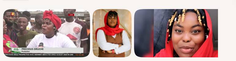 Mama Pee Precious Oruche is a fiery Nigerian activist known for confronting political leaders and sp...