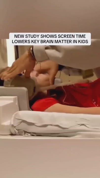 This is really troubling. 

It is a wake up call for parents to regulate children's screentime. It...