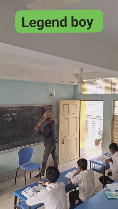 The boys won’t pai this teacher. What do suggest the teacher do to them?