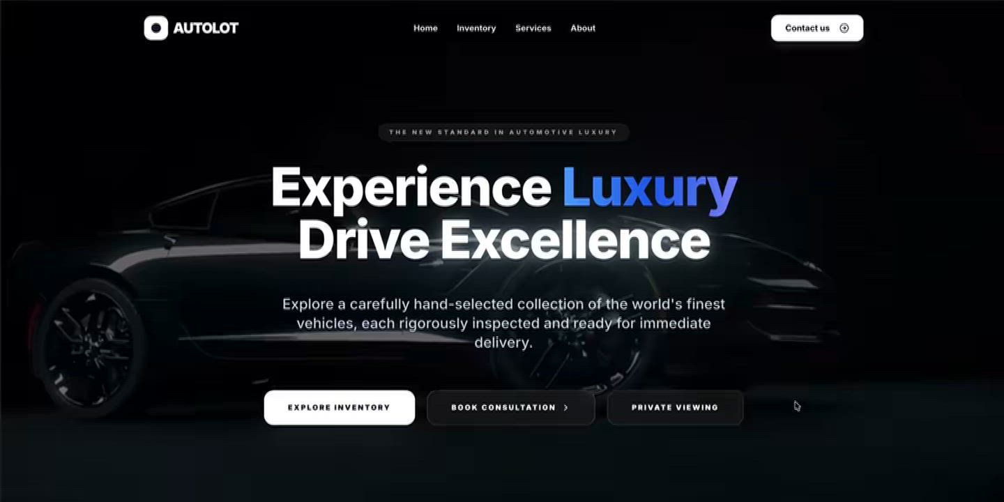 Dealership website and management system. Let me know what you think