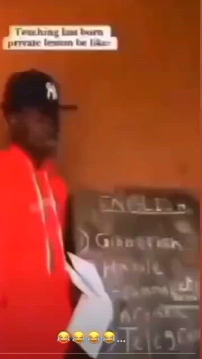 I can never delete this video 😂.
Now I understand why they say the reward of teachers is in heaven...