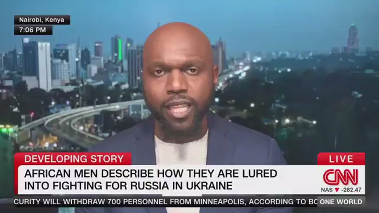 CNN's investigation reveals Russian agents lured over a dozen African men from Nigeria, Ghana, Kenya...