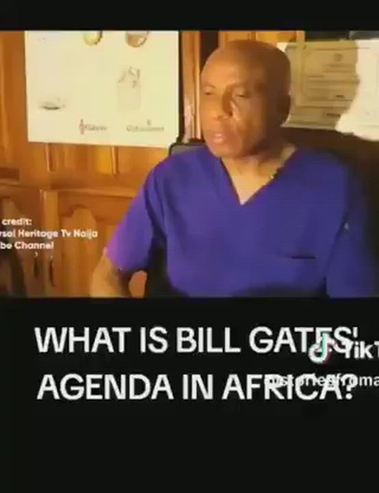 They want our wombs, our future, our bloodline. Dr. Njemanze warned us years ago that Bill Gates dem...