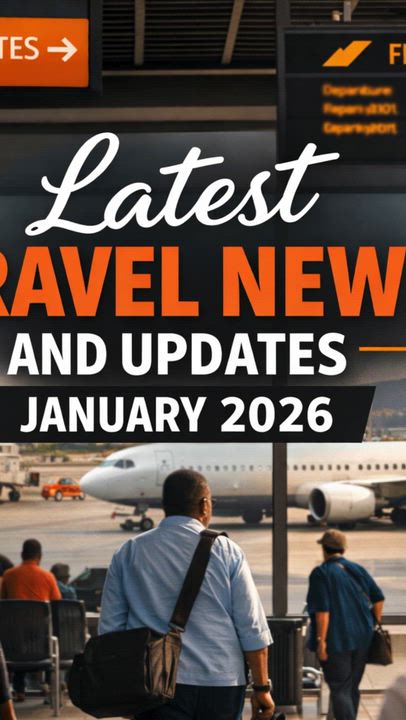 Behind every travel update is a desire to inform, guide, and connect.
This January 2026 travel news...