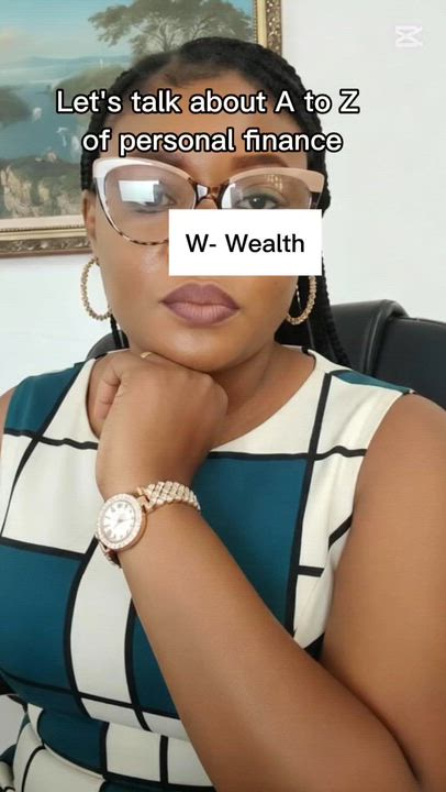 Here's Letter W. What does wealth mean to you?
#finance #personalfinance