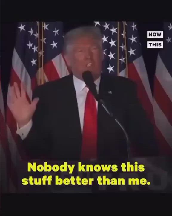 PhD thesis in 20 different fields simultaneously:

Truly the Renaissance man. 

#TrumpKnowsBest...