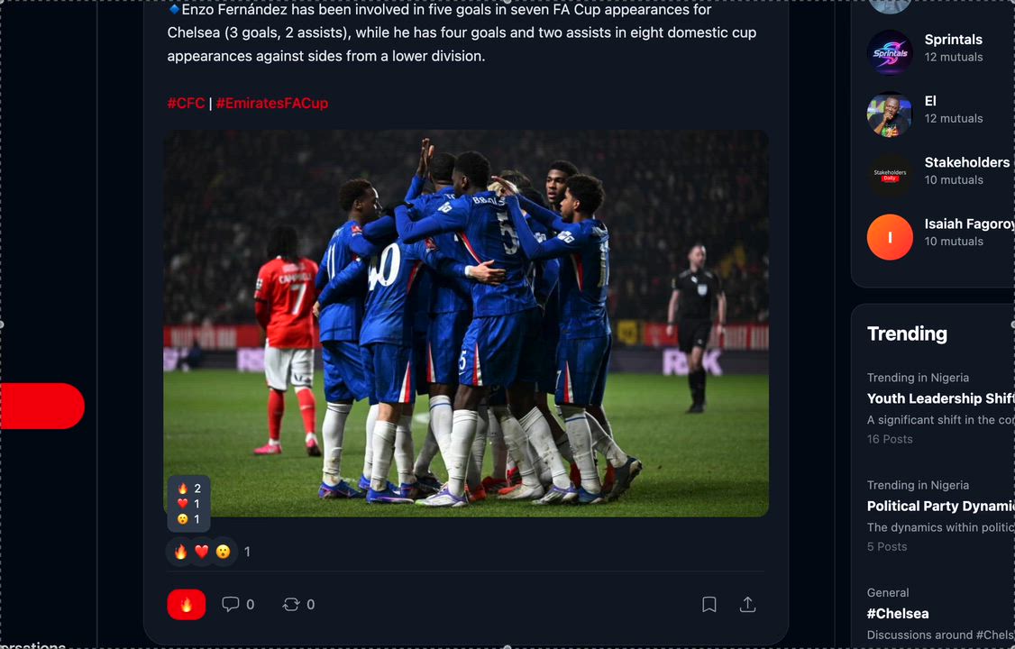 You voted for it, we have implemented it.👍👌 New engagement bar. Single click or press gives a ❤️....