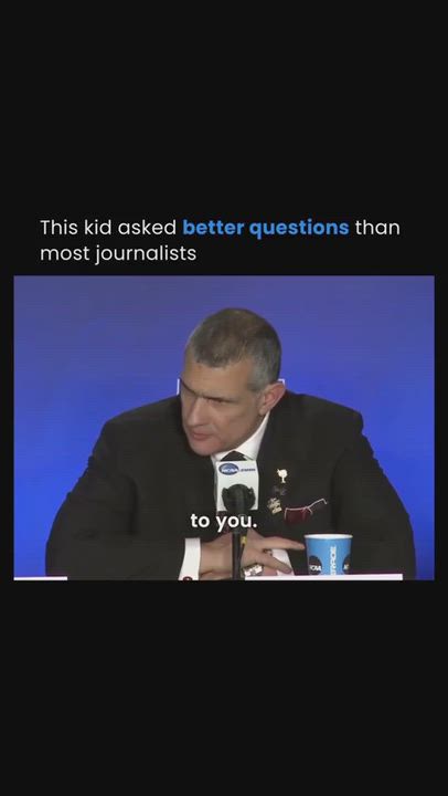 Frank Martin, South Carolina's 2017 NCAA Final Four coach, responding to a young Sports Illustrated...