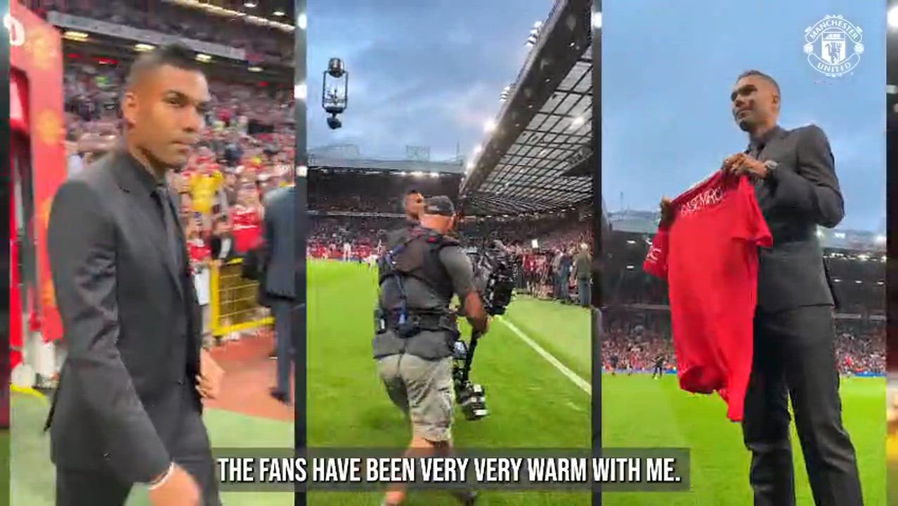CASEMIRO message to Manchester united fans