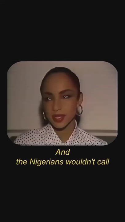 Meet Grammy-winning singer Sade Adu recounting how Nigerians insisted on calling her by her Yoruba m...