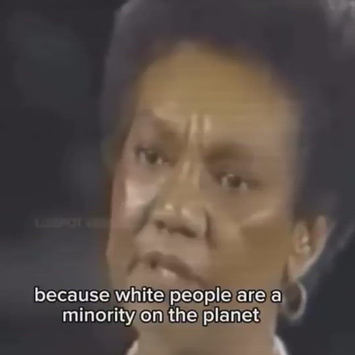 Psychiatrist Frances Cress Welsing's lecture defining racism as an organized global system to safegu...