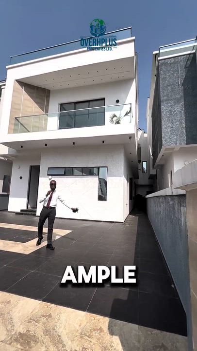 A meticulously designed 5-bedroom detached duplex that blends modern luxury with functional comfort....