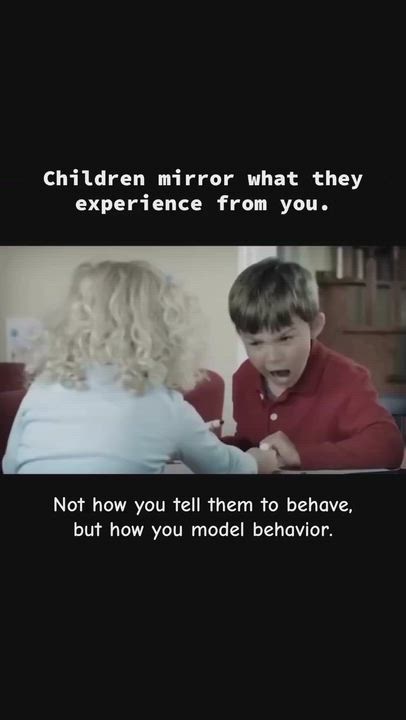 Children mirror what they experience from you.

#LekeeLekee