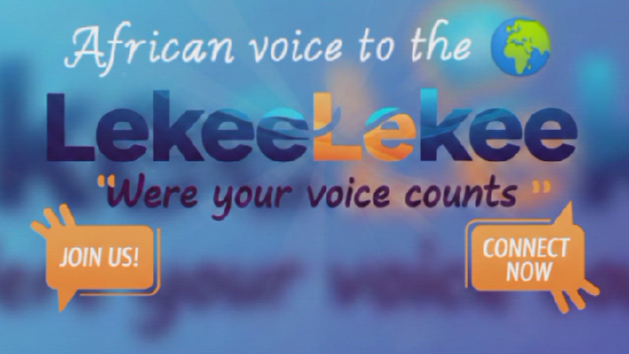 LekeeLekee a reputable Social Media platform From Africa Nigeria.... Africa reaching the 🌎... Follo...