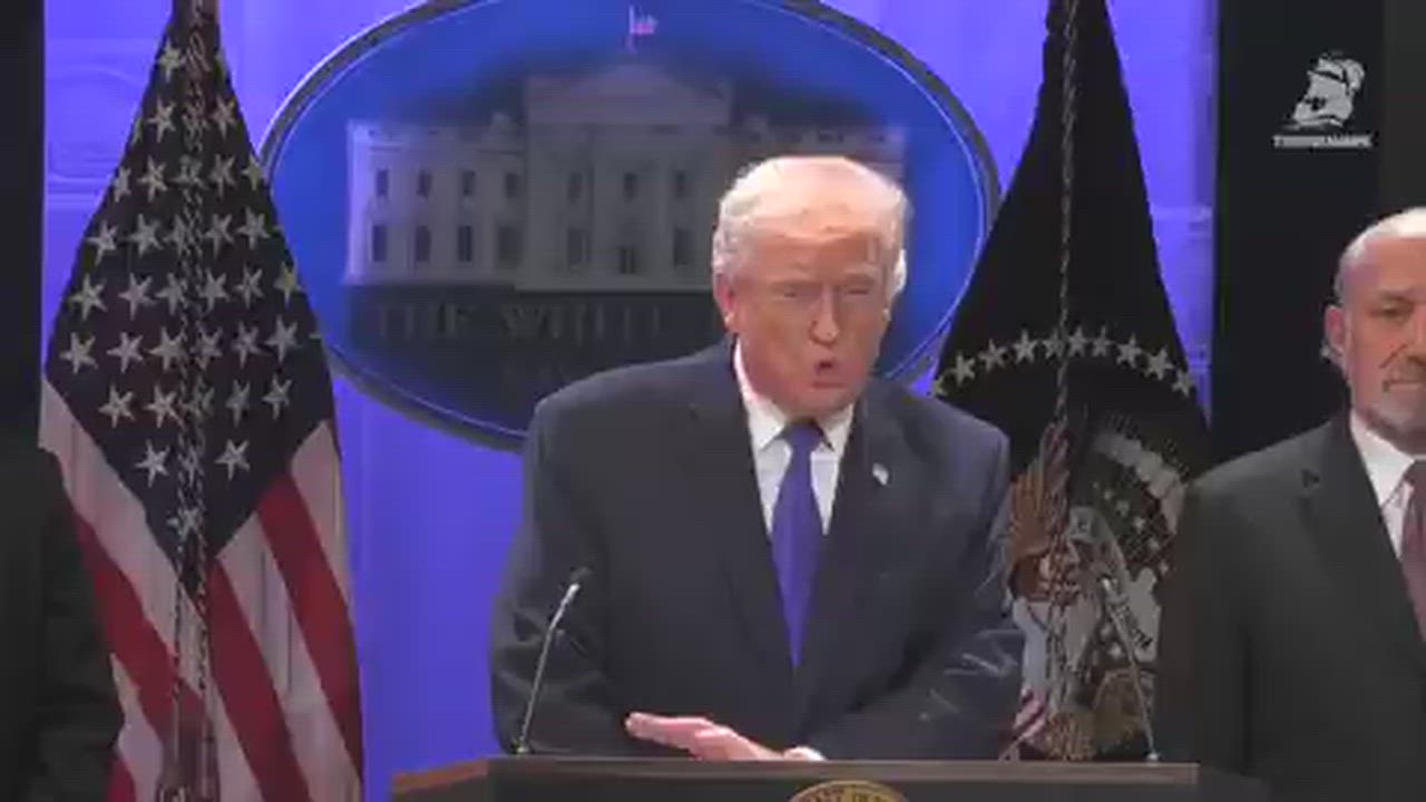 Trump: "I am allowed to cut off any and all trade…I can destroy the trade, I can destroy the country...