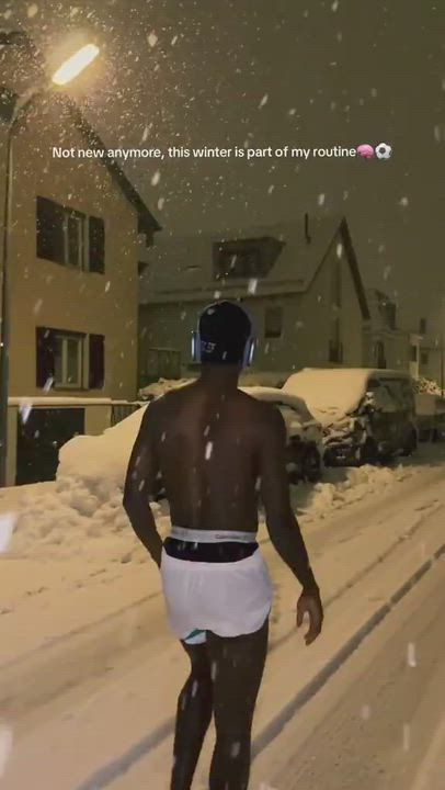 Nicholas Jackson: Winter is now part of my routine.