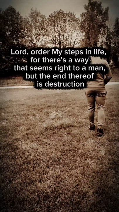 Lord guide our steps