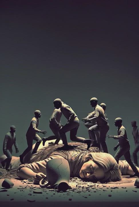 The Cost of People-Pleasing.

This visual is a haunting representation of burnout. We often tie ou...
